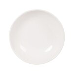 Assiette creuse modele en faence blanche