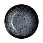 Assiette creuse noire 20 cm