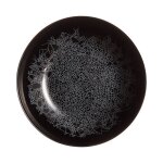 Assiette creuse noire 20 cm Assiette creuse noire 20 cm
