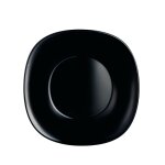 Assiette creuse noire 23, 7 x 21, 2 cm Assiette creuse noire 23, 7 x 21, 2 cm