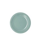 Assiette  dessert 18cm en plastique vert nordique