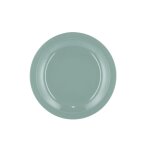 Assiette  dessert 21cm en plastique vert nordique