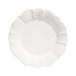 Assiette  dessert en faence blanche
