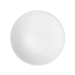 Assiette  dessert en grs blanc