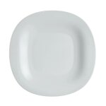 Assiette grise 29. 1x27 cm carine - luminarc
