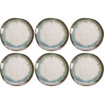 Assiettes organic 20cm blanches set de 6 kare design