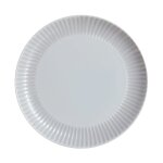 Assiette plate grise 25 cm