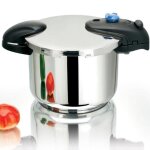 Autocuiseur à baïonnette acier inoxydable argent Ø24cm 8l Autocuiseur à baïonnette acier inoxydable argent Ø24cm 8l