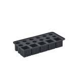 Bac à glaçons en silicone noir Bac à glaçons en silicone noir