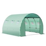Bâche de rechange serre tunnel anti - uv imperméable pe vert foncé Bâche de rechange serre tunnel anti - uv imperméable pe vert foncé