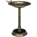 Bain d'oiseaux abreuvoir jardinire 3 en 1 pp bronze antique