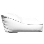 Bain de soleil extrieur flottant dhoussable blanc