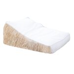 Bain de soleil extrieur a frange dhoussable blanc