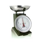 Balance de cuisine mécanique en inox kaki 5kg / 20g Balance de cuisine mécanique en inox kaki 5kg / 20g