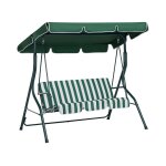 Balancelle de jardin mtal vert