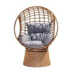 Balancelle de jardin en rsine tresse