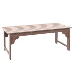 Banc de jardin 2 places assise  lattes bois de jarrah