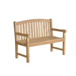 Banc de jardin en teck massif Banc de jardin en teck massif