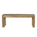 Banc en teck recycl massif