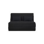 Banquette bz convertible 2 places pearl noir