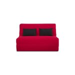 Banquette bz convertible 2 places pearl rouge
