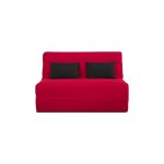 Banquette bz convertible 2 places pearl rouge