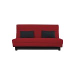 Banquette bz convertible 2 places tissu indigo