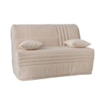 Banquette bz avec matelas de 15 cm beige 140 x 200 cm Banquette bz avec matelas de 15 cm beige 140 x 200 cm
