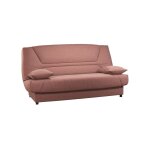 Banquette clic - clac avec matelas de 13 cm rose