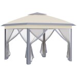 Barnum automatique pop - up 3, 3l x 3, 3l x 2, 88h m moustiquaire sac beige Barnum automatique pop - up 3, 3l x 3, 3l x 2, 88h m moustiquaire sac beige