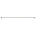 Barre pour rideau de douche extensible couleur argent 127 - 221 cm