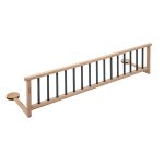 Barrire de lit hybride kaki - 127x35cm