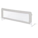 Barrire de scurit pour lit enfant 100 cm en toile taupe