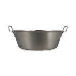 Bassine à confiture avec poignées 41cm en acier inoxydable Bassine à confiture avec poignées 41cm en acier inoxydable