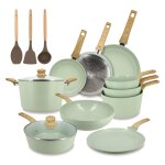 Batterie de cuisine 13 pices revtement en cramique