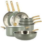 Batterie de cuisine 8 pièces en acier inoxydable - tous feux Batterie de cuisine 8 pièces en acier inoxydable - tous feux