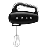 Batteur  main lectrique vintage noir smeg