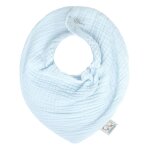 Bavoir bandana gaze de coton Bavoir bandana gaze de coton