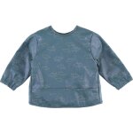 Bavoir  manches longues mix & match bleu