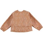 Bavoir  manches longues mix & match ocre