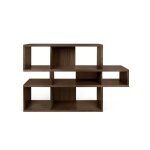 Bibliothèque effet noyer Bibliothèque effet noyer