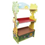 Bibliothèque enfant meuble rangement, 97cm, multicolore Bibliothèque enfant meuble rangement, 97cm, multicolore