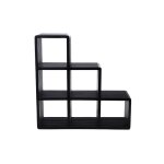 Bibliothque tagre chelle 6 cubes de rangement en teck