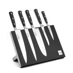 Bloc magnétique 5 couteaux de cuisine Bloc magnétique 5 couteaux de cuisine