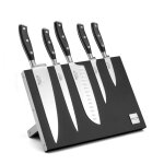 Bloc magnétique 5 couteaux de cuisine Bloc magnétique 5 couteaux de cuisine