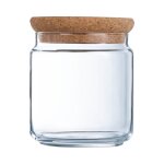 Bocal avec couvercle lige 0, 75l