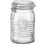 Bocal cuisine hermtique en verre couvercle clip 750ml