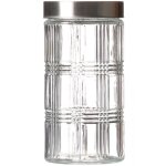 Bocal cuisine hermtique en verre avec couvercle inox 1700ml