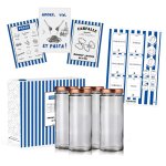 Boite de 4 bocaux en verre 1l avec étiquettes et affiches pasta lovers Boite de 4 bocaux en verre 1l avec étiquettes et affiches pasta lovers