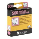 Boîte de 500 pastilles adhésives double - face Boîte de 500 pastilles adhésives double - face